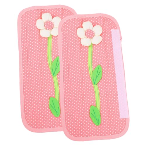 Gatuida 2 piezas Protectora para Manijas de Frigorífico y Microondas de Rosa Manchas para Lavavajillas Compatible con Puertas de Refrigeradores y Congeladores