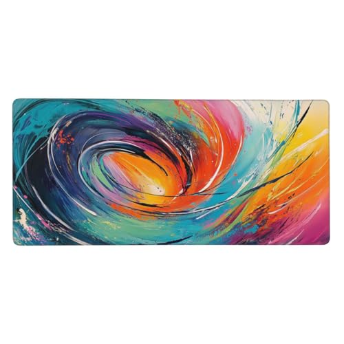 Gaming mouse pad y alfombrilla escritorio grande de 80 x 30 cm vistosa modelo G47