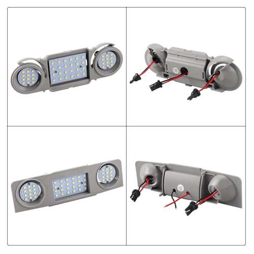 Luces de lectura LED sin error para techo interior de Golf 6 y Leon 5F 7