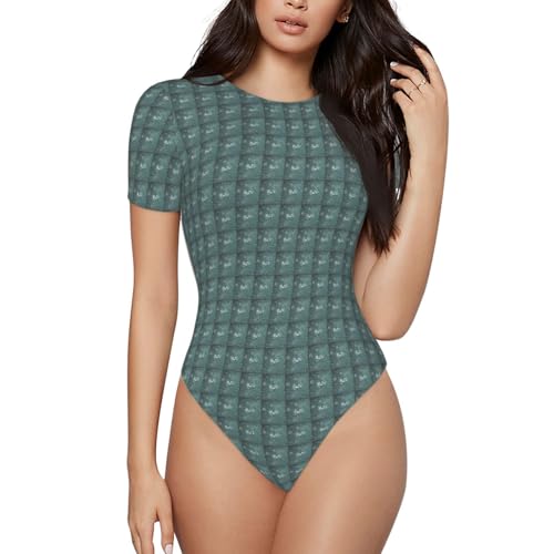 NImongt Formulas Shapes Theory Math Leçon Word Print Women Short Sleeve Respirant Jumpsuit Home Casual Day Wear Beachwear Party