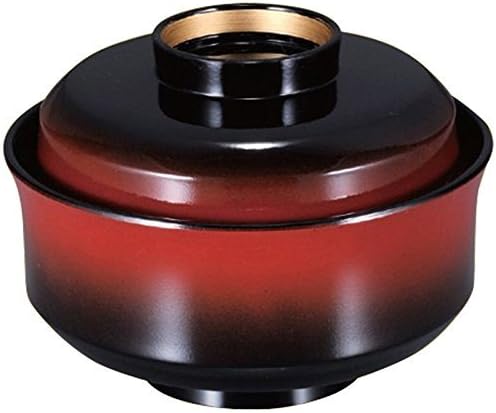 5-242-13 Soup Bowl, Red (Red), Diameter 5.3 x Height 3.9 inches (13.5 x 9.9 cm), Heat Resistant ABS