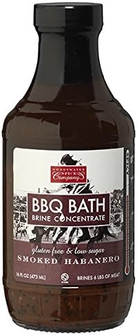 BBQ BATH Smoked Habanero Brine Four Pack