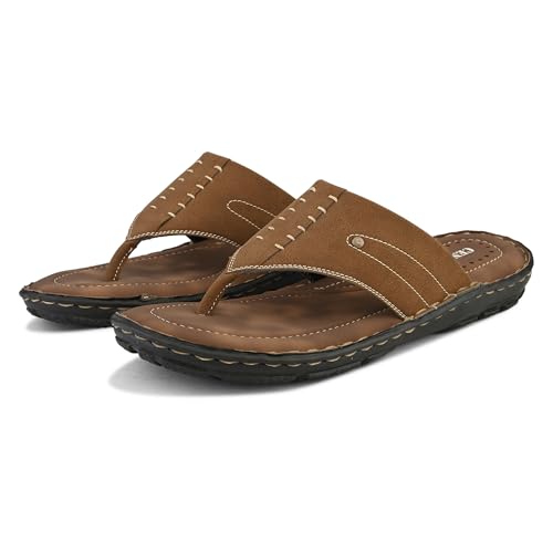 Image of Centrino Sandal for Men | Grip Insole for Stability | slippers for men | Modern Look with Straps | Soft & Comfortable Men's Sandal | Bounce Back Anti-Skid Water Resistant Comfortable Footwear (9261)