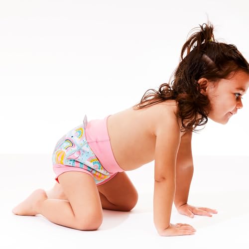 Splash About Happy Nappy Duo Reusable Swim Diaper, Up & Away, 12-24 Months4