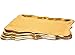 Gift Boutique 10 Gold Rectangle Trays for Dessert Display Table Parties 9