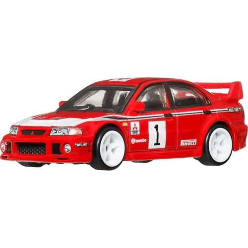 Hot Wheels Car Culture Premium 1:64 Scale Die-Cast Toy Mitsubishi Lancer Evolution…