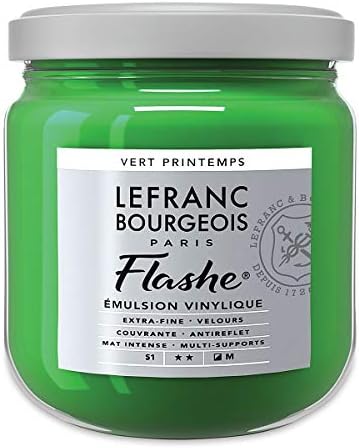 Lefranc Bourgeois Acrylic Vinyl Emulsion, White, 10.2 x 10.2 x 13.7 cm