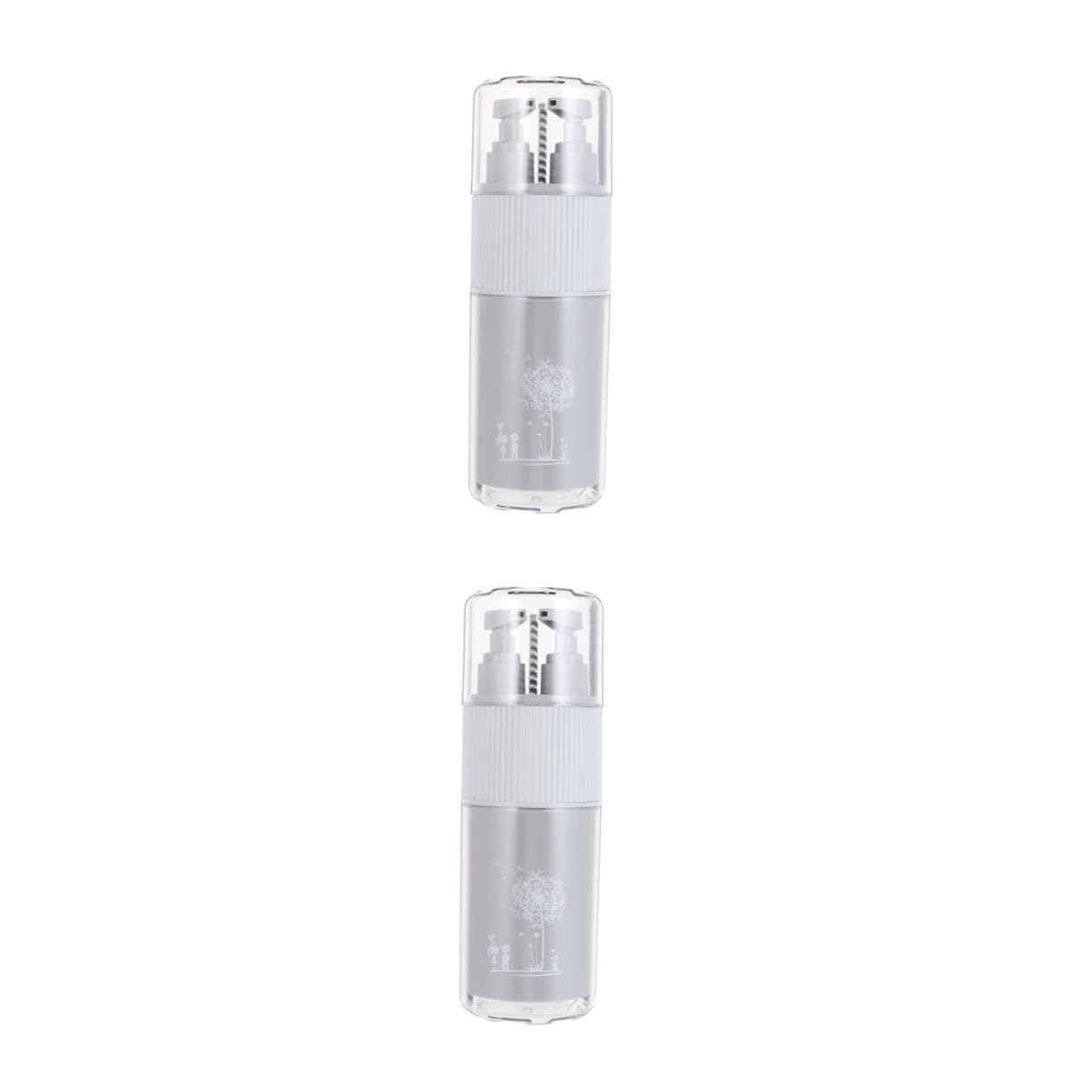 2 Series Organizador De Baño Portátil para Cepillos De Dientes Y Pasta De Dientes Elegante Estuche De Viaje para Accesorios De Personal 5 Piezas*2