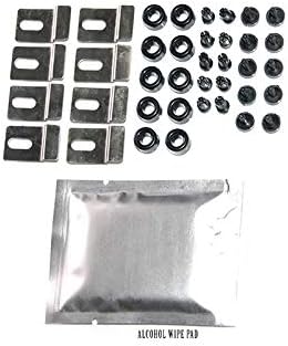 Wellvisors Side Window Visor Wind Deflectors Rain Guards Compatible with 2017-2024 Chevy Bolt with Chrome Trim