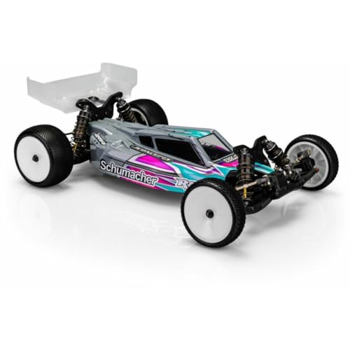 JConcepts 0432L - S2 1/10 2WD バギーボディ カーペットウィング付き、LW、シューマッハLD3。