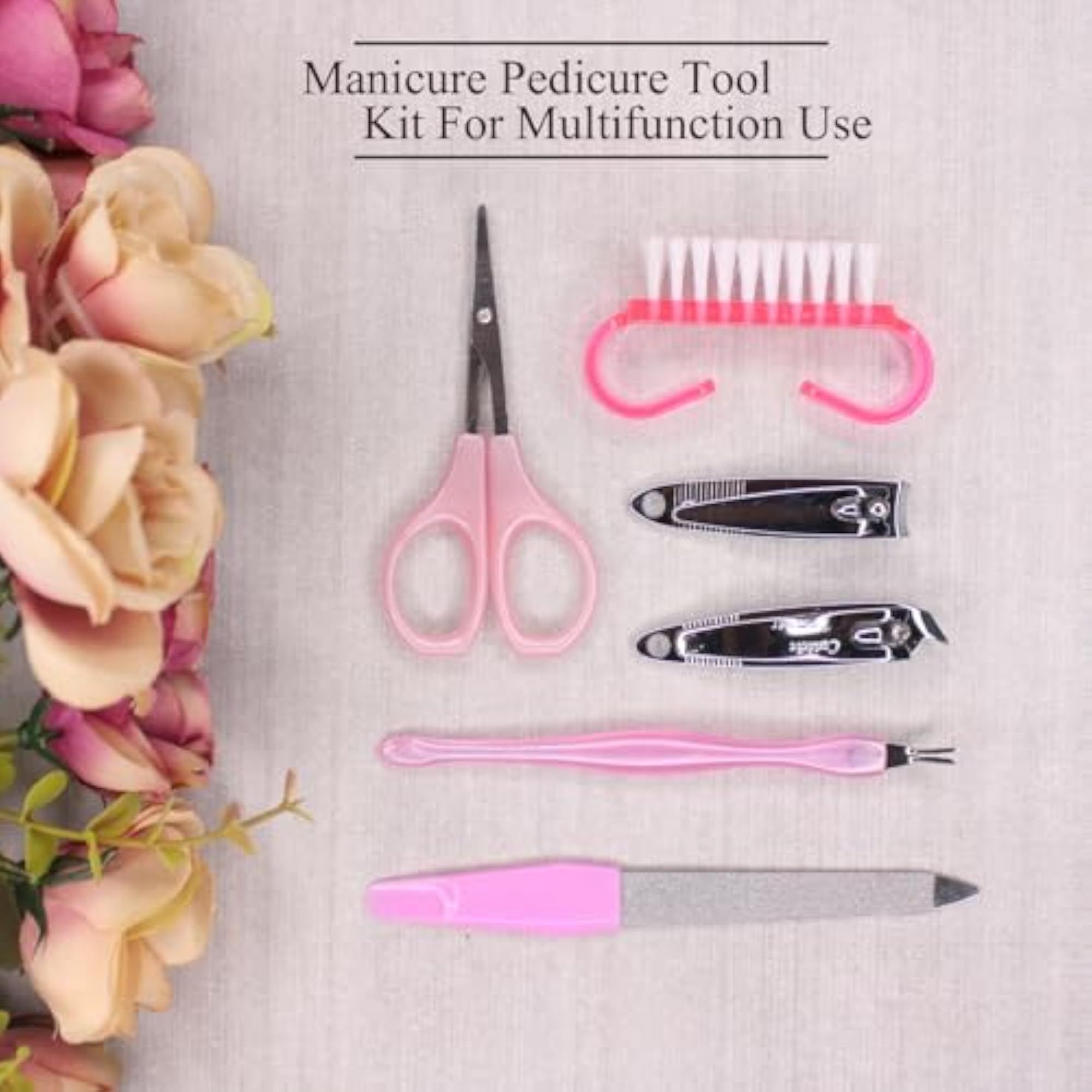 Dead Skin Callus Remover Tools Set for Girls and Women, 8 Pieces