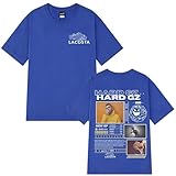 Camiseta De Rapero Hard GZ Tour 2025, Merchandising, para Hombre, Estilo Hip Hop, Manga Corta, Vintage, Talla Grande, Ropa De Calle. (H M)