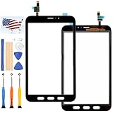 for Samsung Galaxy Tab Active2 8.0 LTE SM-T395 Screen Replacement [Not LCD Display] for Samsung T395 Touch Screen Digitizer Full Glass Panel Repair Parts Kit (Black)
