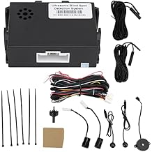Acouto Blind Spot Detection System Kit Car Blind Spot Monitoring System BSD Distance Assistant Lane Changing Warning Reversing Driving Assistance Sensor
