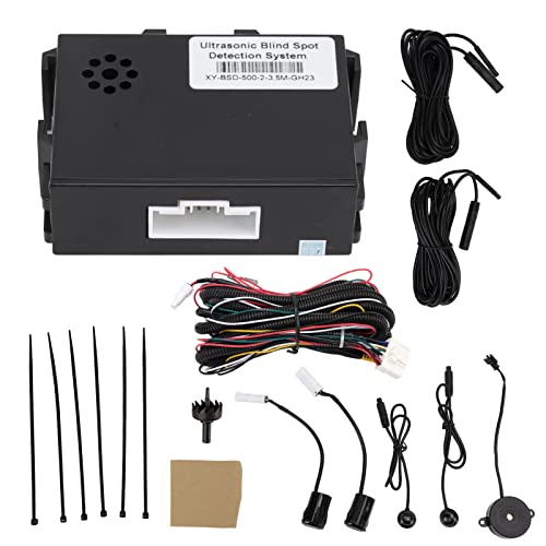 Acouto Blind Spot Detection System Kit Car Blind Spot Monitoring System BSD Distance Assistant Lane Changing Warning Reversing Driving Assistance Sensor by Acouto - Used condition - US$50.92