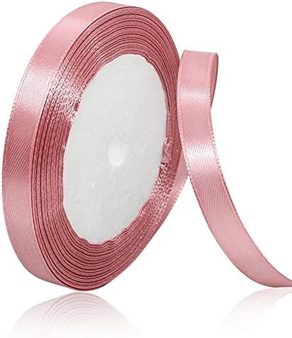 Royal Blue Satin Ribbon 25mm, 23 Meters Solid Colors Fabric Ribbon for Crafting, Gift Wrapping, Balloons, DIY Sewing Project, Hair Bows and Cake Decoration