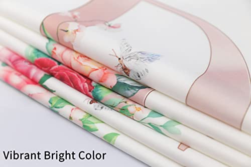 Coshaysoo Alphabet Initial Letter S Floral Throw Pillow Cover 18X18 Inch, Decorative Monogrammed Rose Butterfly Flower Pillowcase For Bed Sofa Couch, Aesthetic Feminine Girls Velvet Cushion Case (S) #TOP2