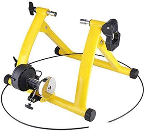 Rodillo de bicicleta para ejercicio en interiores, resistencia magnética de 6 velocidades, entrenamiento en casa, ideal para carreras y entrenamientos de fitness