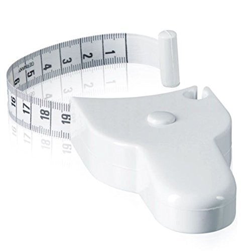 Coolrunner ® Automatic Sports Body Measuring Tape - Auto Retract - Waist, Chest, Arms, Legs