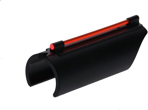 Miniatura 1 de TruGlo Vista universal de fibra óptica Glo Dot II de bajo perfil para escopeta de barril liso, 12 y 20 Ga.410 Ga, verderojo