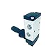 MIKIKI 4H210-08 5 Way Pneumatic Air Hand Lever Operated Valve Solenoid Valve Port 1/4