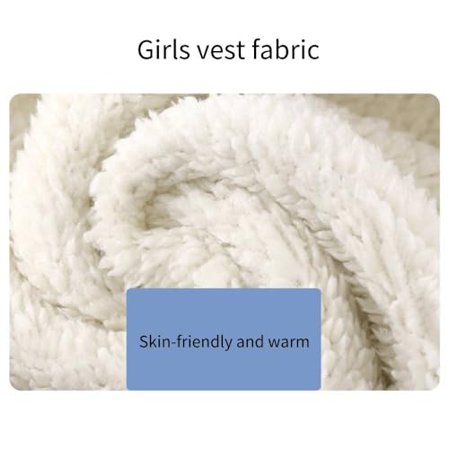 Girls Boys Puffer Vest Winter Lightweight Sleeveless Fleece Jacket with Pocket3