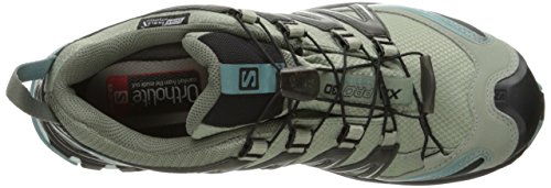 Salomon Women's Xa Pro 3D Climasheild Waterproof Trail Running Shoes, Shadow/Black/Artic, 7 M Us #TOP4