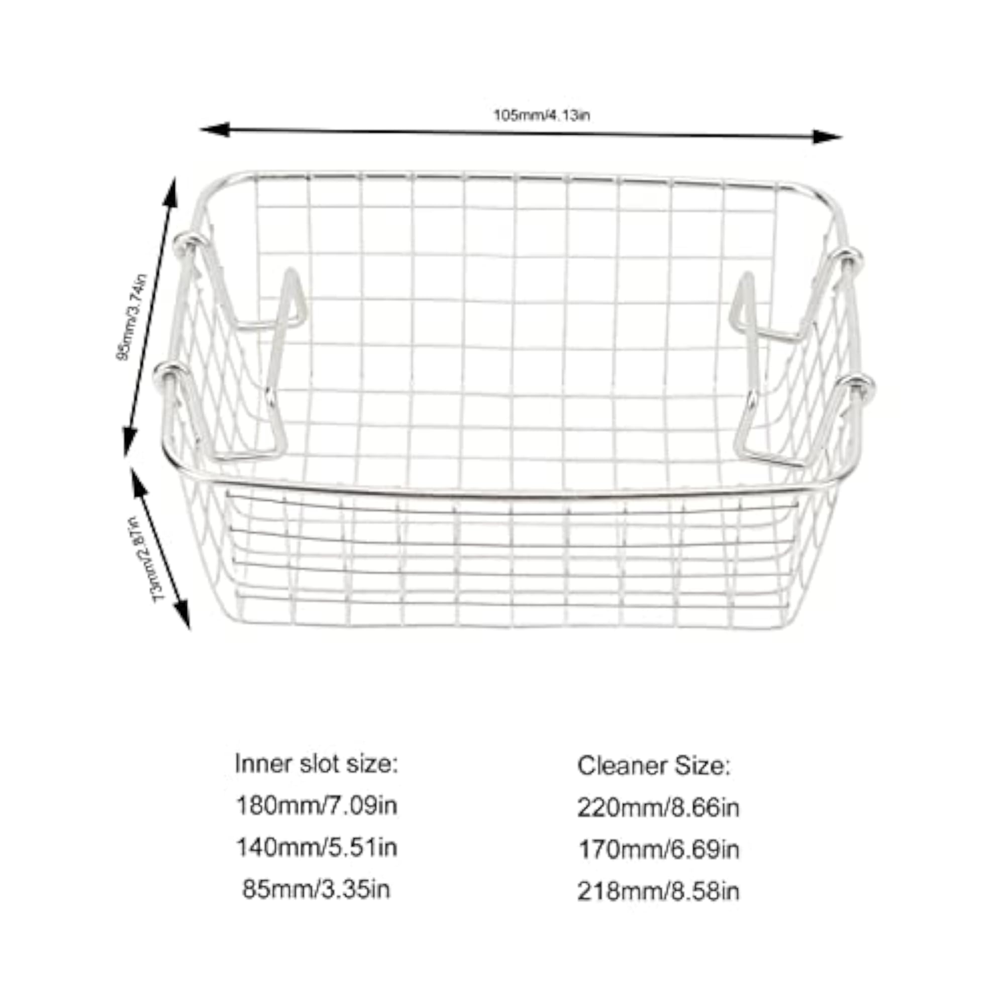 Ultrasonic Jewelry Cleaner, Professional Multipurpose Machine