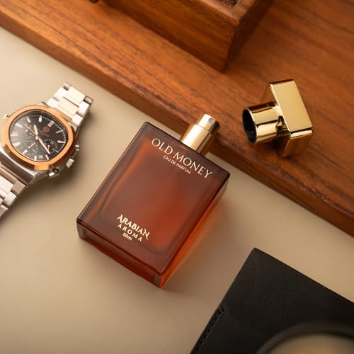 Image of Arabian Aroma Alpha Male & Old Money Eau de Parfum | Premium Long Lasting Perfume for Men | Luxury Fragrance Gift Set (50ml Each)