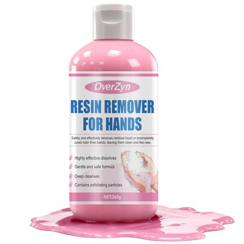 OverZyn Resin Cleaner, Resin Remover, resins Remover for Hands, Contains