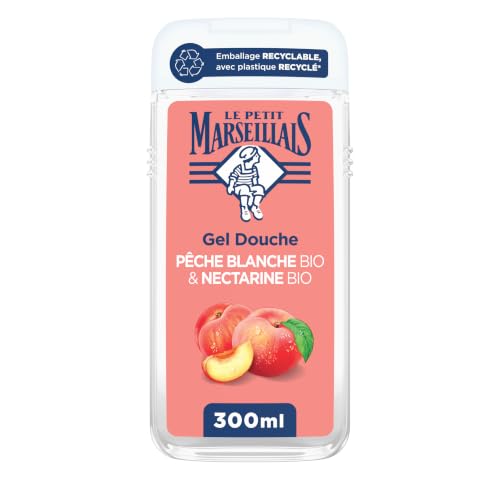 Le petit marseillais gel douche extra doux et nectarine bio 300ml