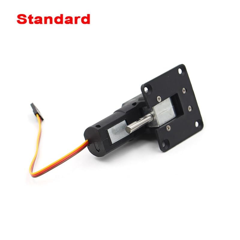 SPARKHOBBY 5KG 55g Tren de Aterrizaje retráctil eléctrico con Dirección de Bloques de Metal para RC 3-5kg FPV Avión dron de ala Fija (1 Juego de 3 Piezas)