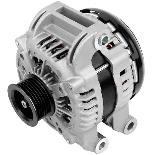 OCPTY Alternator 11576 421000-703 421000-7030 Fit for Dodge Challenger 2015-2016 6.2L 6.4L Charger 2011-2016 5.7L For Cherokee 2012-2015 6.4L Automotive Replacement Alternators 12V 220Amp