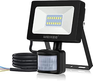 MEIKEE Security Lights with Motion Sensor, 15W PIR Light, Super Bright 1200Lumen LED Sensor Flood Lights Outdoor, IP66 Waterproof Perfect for Garage, Garden and Forecourt