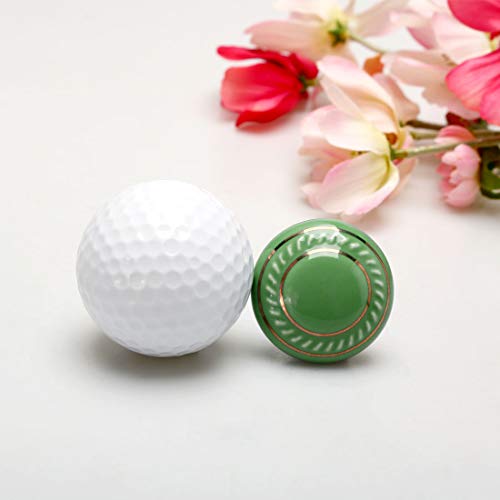 uxcell 8pcs Ceramic Knobs Vintage Knob Drawer Pull Handle Furniture Door Cabinet Cupboard Wardrobe Dresser Decorative Gold Circle Green by uxcell - Image 7