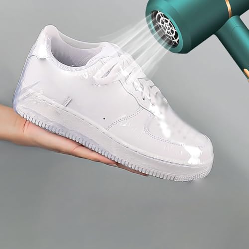 FSSTUD 300 Stück 10 x 15 cm transparente Schrumpffolienbeutel PVC-Schrumpfbeutel transparente Heißsiegelbeutel kleine Schrumpfverpackungsbeutel für Seifen Handwerk