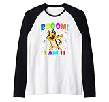 Photo Gallery dabbing pastore tedesco - booom! i am 11 kids 11th birthday maglia con maniche raglan Photo Gallery dabbing pastore tedesco - booom! i am 11 kids 11th birthday maglia con maniche raglan