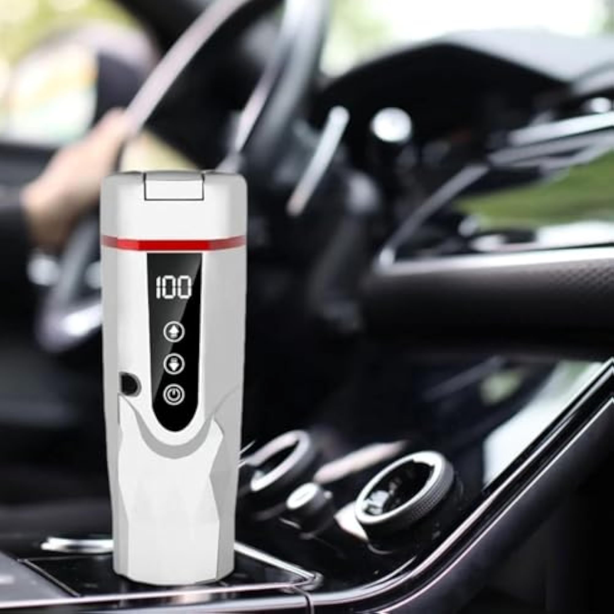 12pcs Car Heated Mug Set, Portable Heating Cup