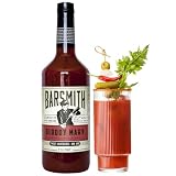 Barsmith Bar Essentials Bloody Mary Mix - Made with Real Tomatoes, Fresh Horseradish & Worcestershire Sauce - Cocktail Mixer for Vodka, Tequila - Ideal For Brunch and Parties - 32oz Bottle (Pack of 1)