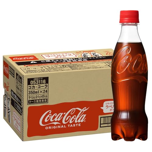 コカ・コーラ ラベルレス 350mlPET×24本
