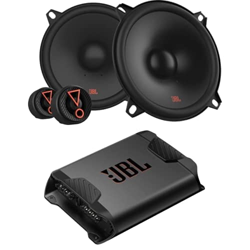 JBL Stage3 507CF Komponenten Autolautsprecher Set Concert A652 2-Kanal Auto Verstärker