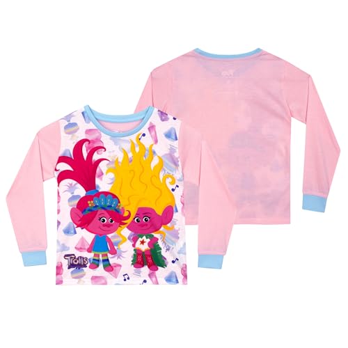 Trolls Pajamas | Troll Girls Pajamas | Poppy Kids Pjs | 4-102
