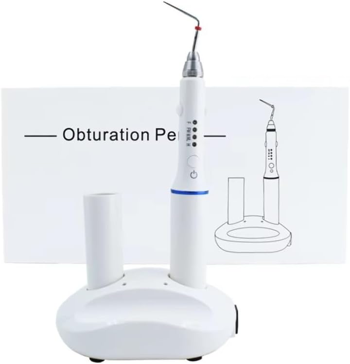 Double Charging Cordless Gutta Percha Obturation System Endo Heated Pen with 4 Tips