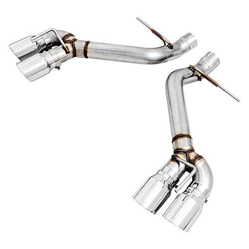 AWE Track Edition Axleback Exhaust for Gen6 Camaro SS / ZL1 - Chrome Silver Tips (Quad Outlet)