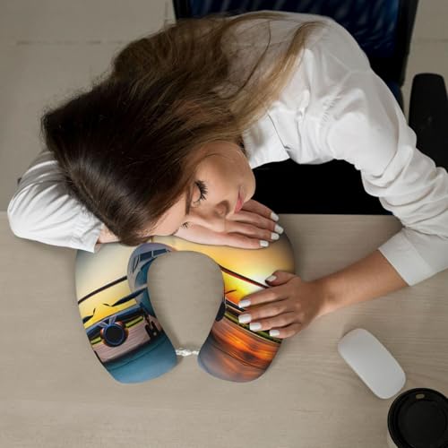 Almohada de Viaje de Espuma Viscoelástica U-Shape miniatura 7