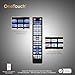 UltraPro Backlit OneTouch Universal Remote Control, Replacement TV Remote for Samsung, LG TV Remote, Vizio, Sony, Roku and More, Easiest Setup Ever U.S. Based Support 80830