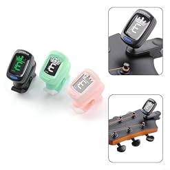 HEIBTENY Accordeur de guitare à clipser pour guitare acoustique, basse, ukulélé avec batterie T-19 – Noir - Les Beatles, Paul McCartney, John Lennon, RIngo Starr, George Harrison HEIBTENY Accordeur de guitare à clipser pour guitare acoustique, basse, ukulélé avec batterie T-19 - Noir – Image 6