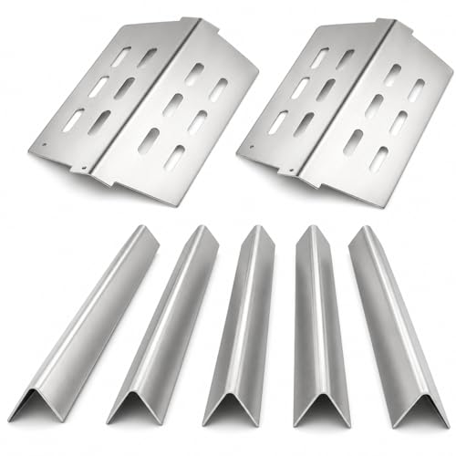 Utheer 17.5" Flavorizer Bars & Heat Deflectors for Weber Genesis 300