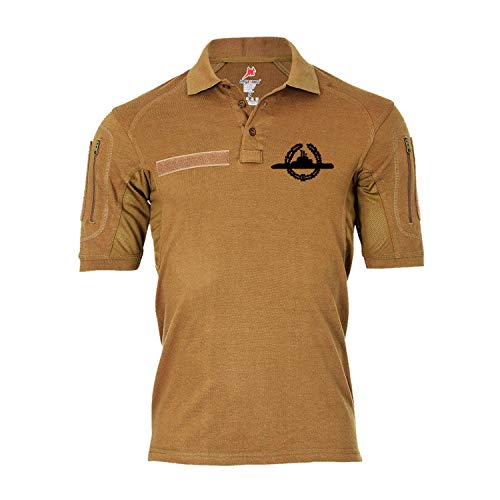 Polo tactique pour Alfa beige d'excellence avec écusson Bundesmarine