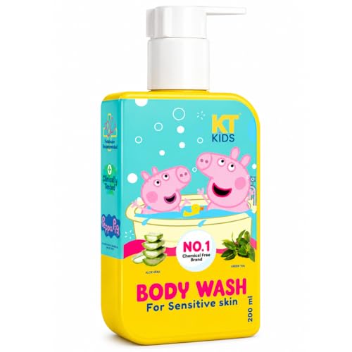 Image of Peppa Pig Gentle Body Wash | Pediatrician Approved | Age 3-12 Year | Enriched with Aloe Vera & Green Tea | 200ml